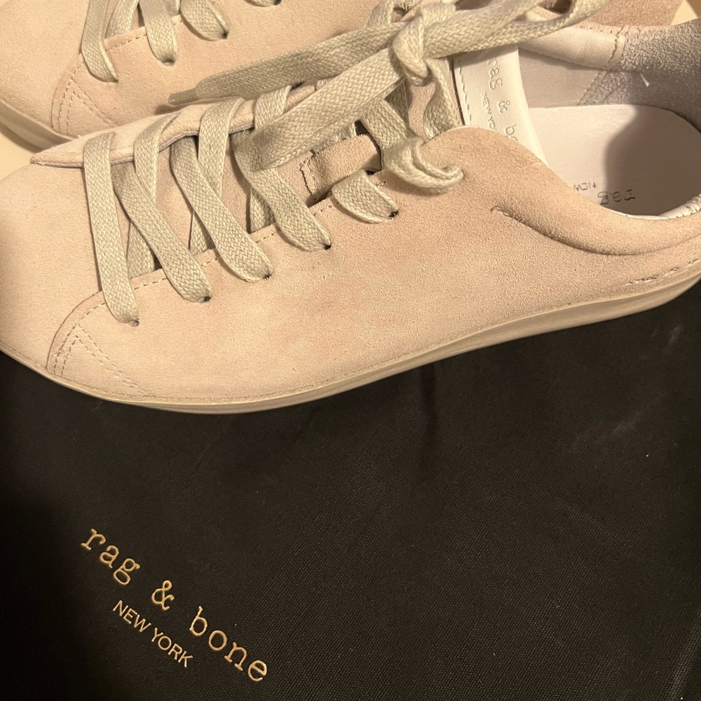 Rag & Bone RB1 Low Suede Sneakers - Size 37 - NWOT